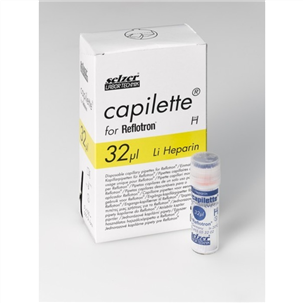 CAPILETTE FOR REFLOTRON ROCHE 5X100 capilares